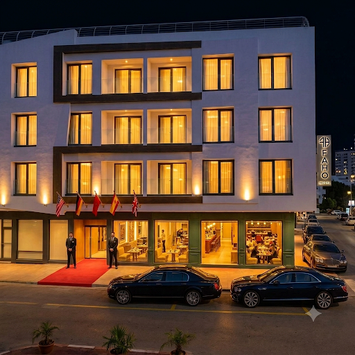 Façade FAHO Hôtel Rabat Hassan