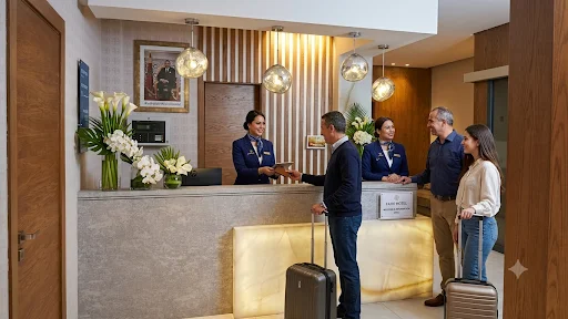 Intérieur FAHO Hôtel Rabat - Quartier Hassan