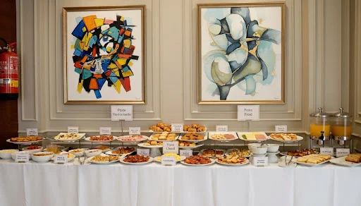 Cuisine et tables du restaurant FAHO Hôtel Rabat